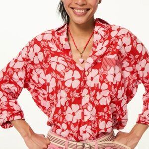Roxanne Assoulin The Happy Cord Charm Necklace Red & Pink
